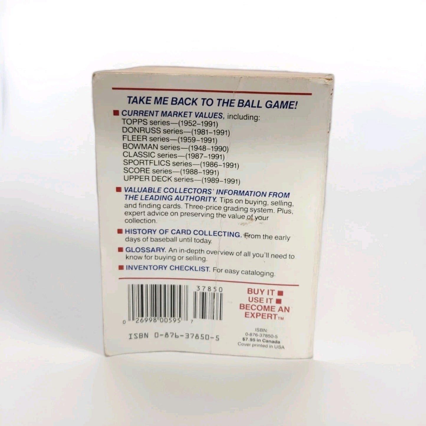 Dr. James Beckett Official 1992 Price Guide Baseball Cards Eleventh Edition