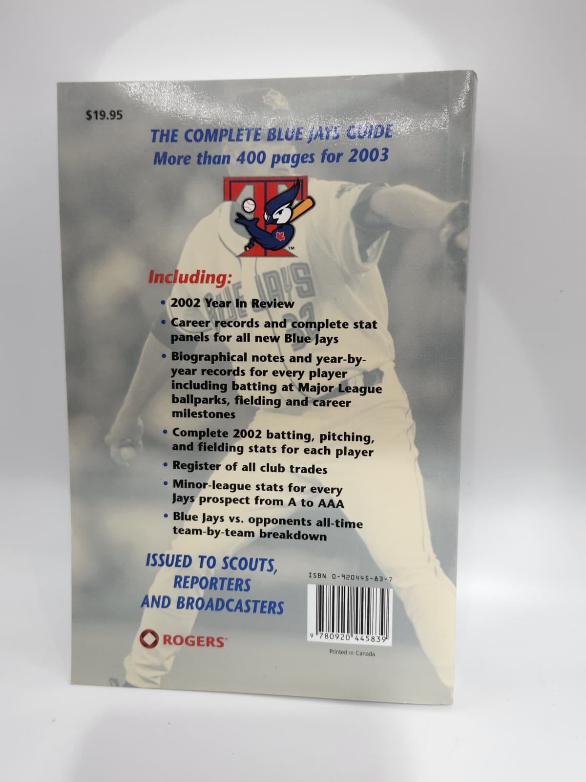 2003 Toronto Blue Jays Official Guide