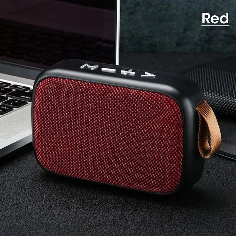 Wireless Portable Bluetooth Speaker – Outdoor Subwoofer with Rechargeable Battery, USB & Voice Control