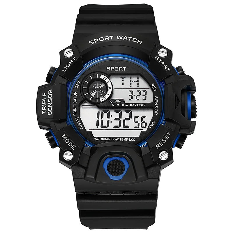 Men's/Miltary Sports Electronic Waterproof Digital Wristwatch
