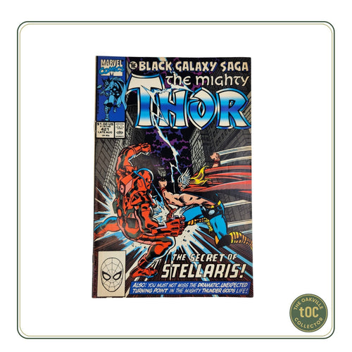 Marvel Comics #421 - The Mighty Thor "The Secret of Stellaris!" (1990)