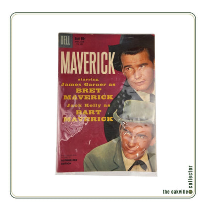 Dell Comics #980 Maverick (1959) James Garner Jack Kelly Authorized Silver Age
