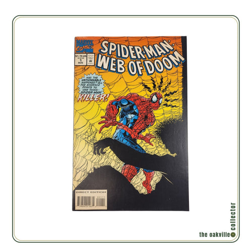 Marvel Comics Spider-Man: Web of Doom #1 (1990) Direct Edition One-Shot
