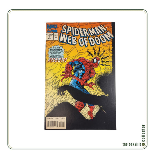 Marvel Comics Spider-Man: Web of Doom #1 (1990) Direct Edition One-Shot