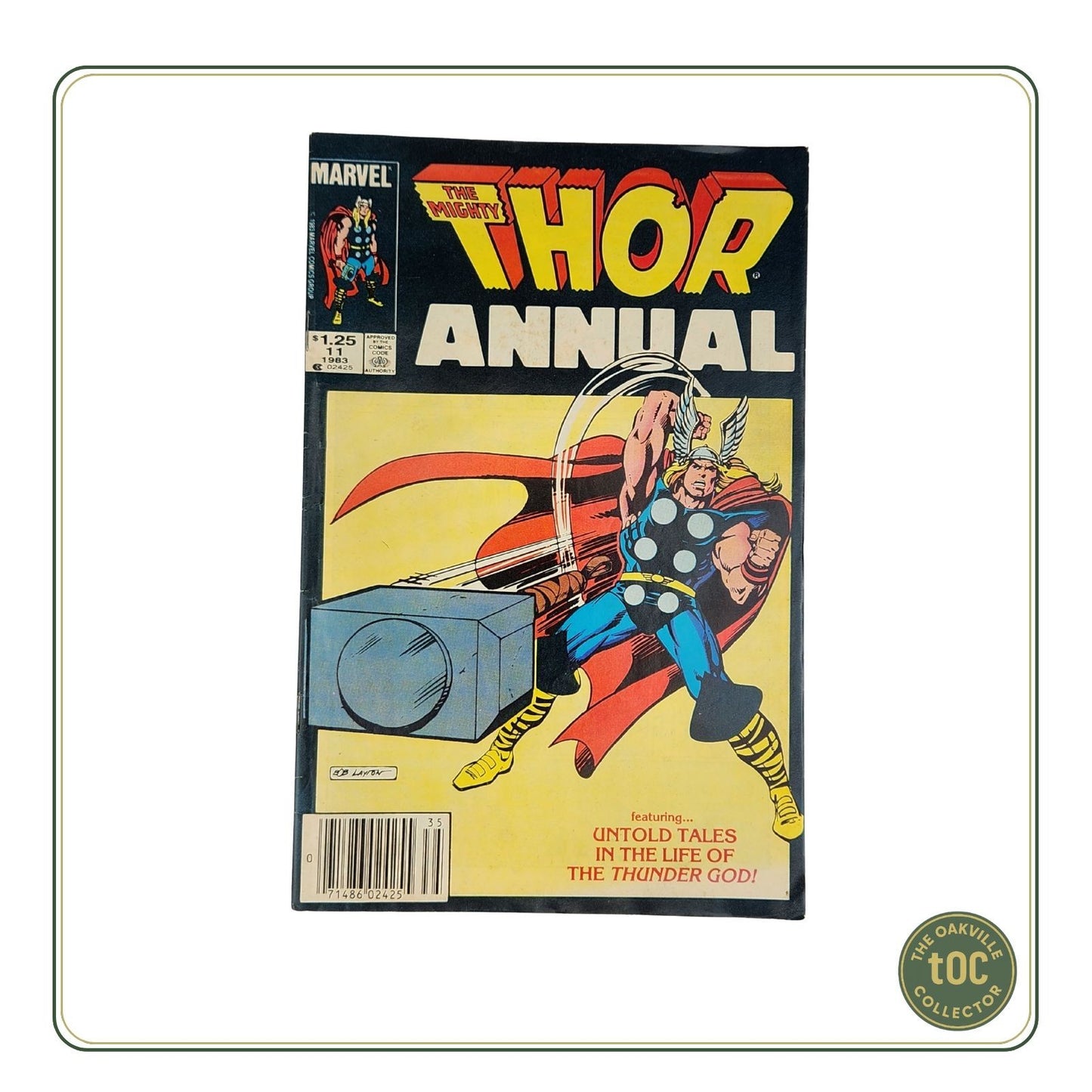 The Mighty Thor Annual #11 - Untold Tales in the Life of the Thunder God! (1983)