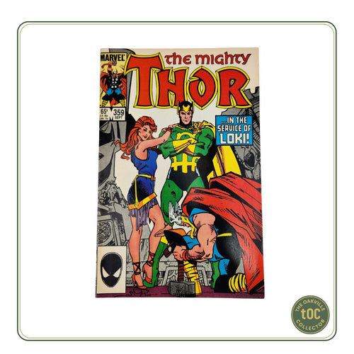 Marvel Comics#359 - The Mighty Thor "...in the Service of Loki!" (1985)