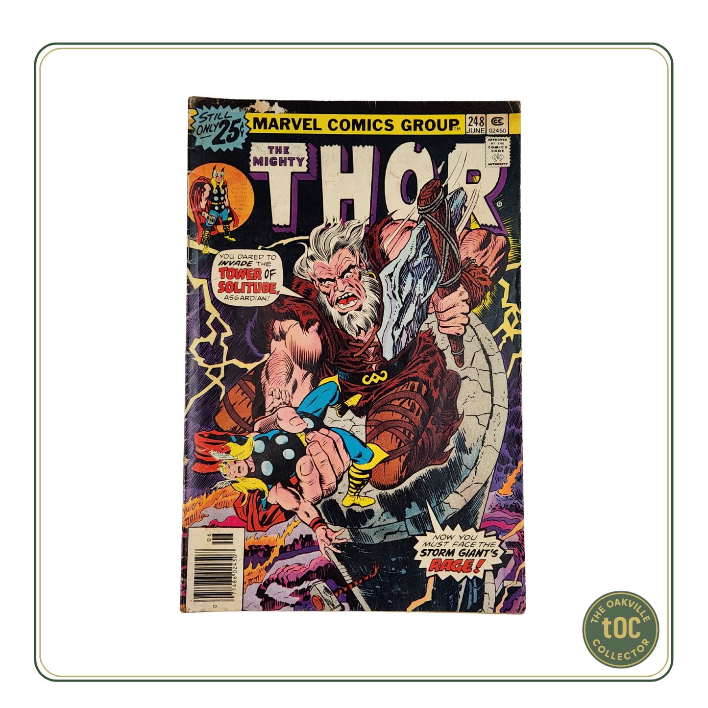 Marvel Comics #248 -  The Mighty Thor "There Shall Come...Revolution!" (1976)