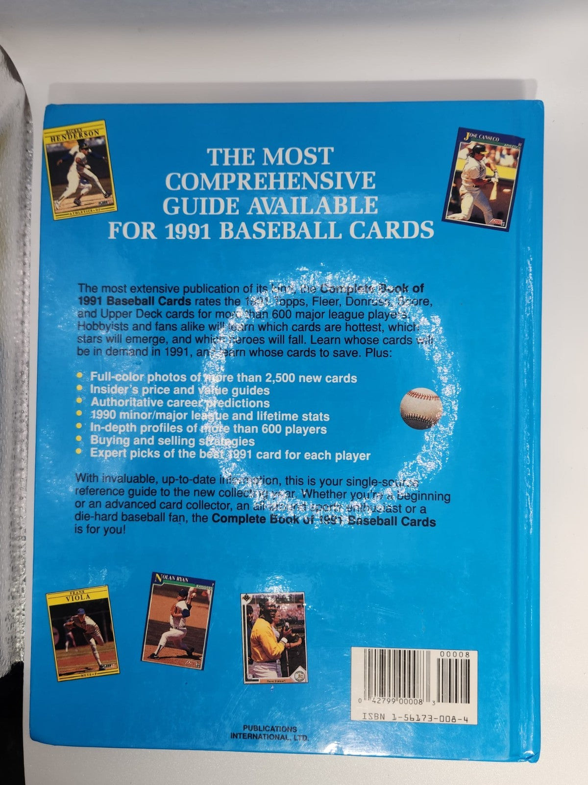 The Complete Book of 1991 Baseball Cards