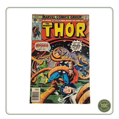 Marvel Comics #256- The Mighty Thor "Undying Demon From Beyond the Stars" (1977)