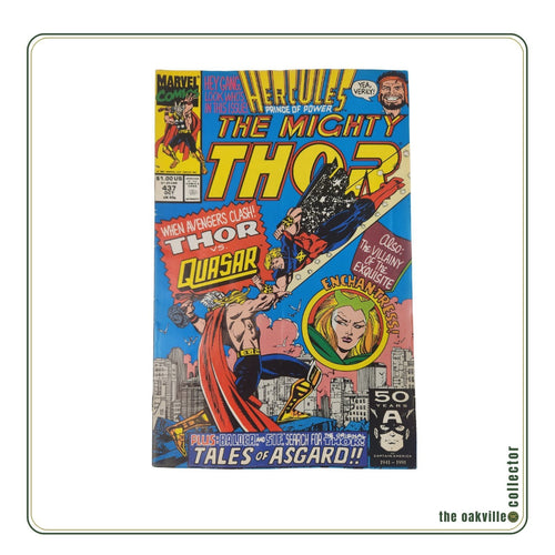 Marvel Comics The Mighty Thor #437 (1991) Thor vs Quasar Enchantress Hercules