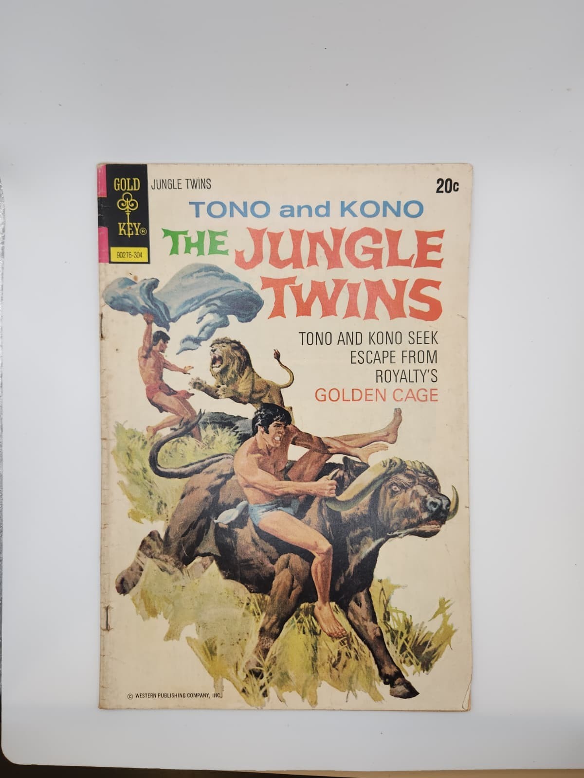Gold Key ⚜️  Tono and Kono The Jungle Twins #5 Comic Book