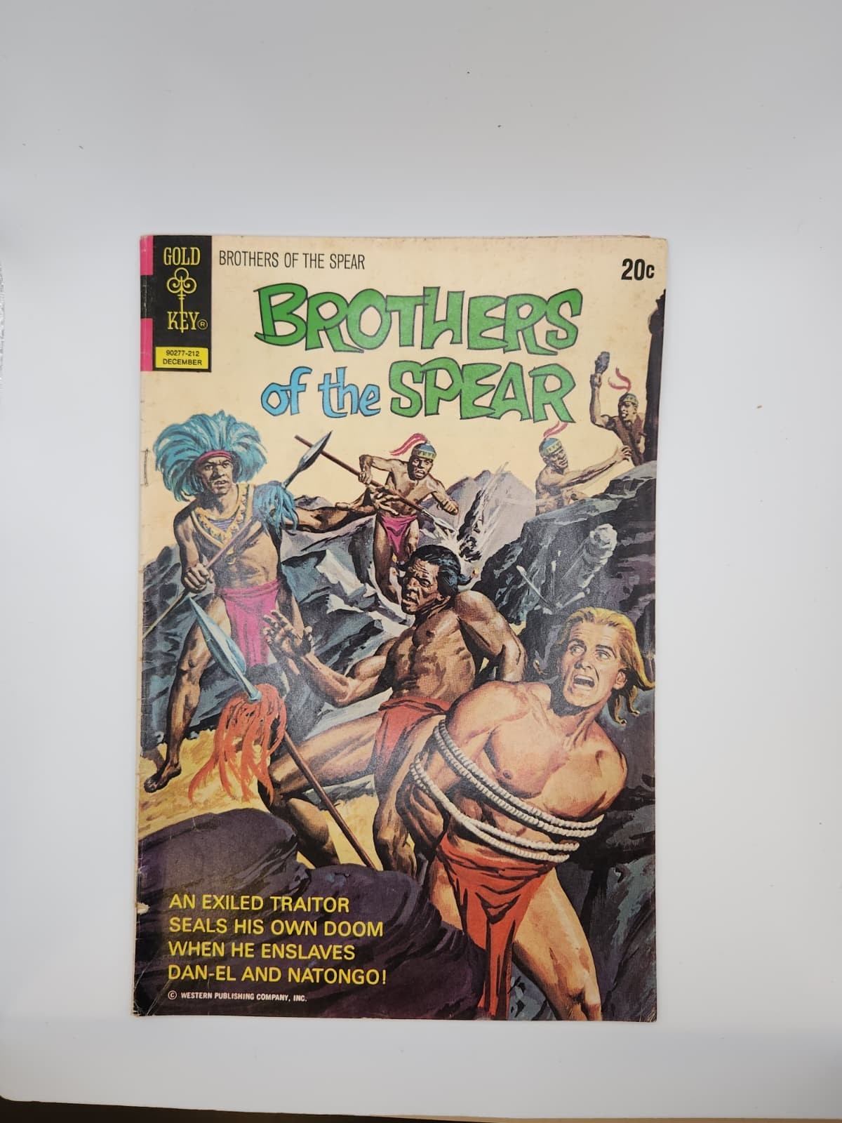 Gold Key ⚜️ Brothers of the Spear #3 Comic Book