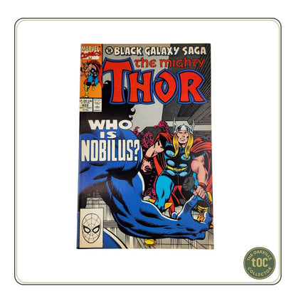 Marvel Comics #422 - The Mighty Thor "Black Galaxy Saga: Who is Nobilus?" (1990)