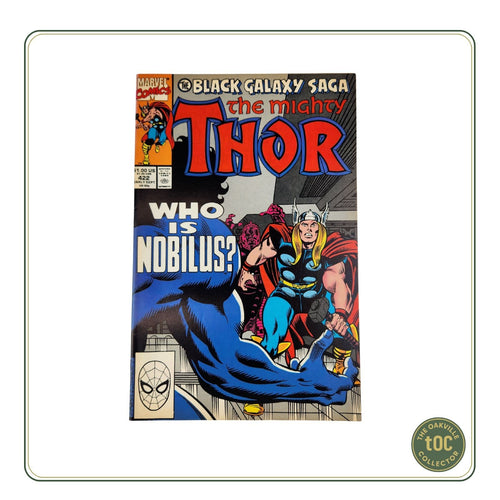 Marvel Comics #422 - The Mighty Thor "Black Galaxy Saga: Who is Nobilus?" (1990)