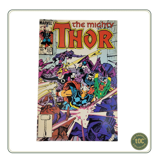 Marvel Comics #352 - The Mighty Thor "Ragnarok and Roll!" (1985)