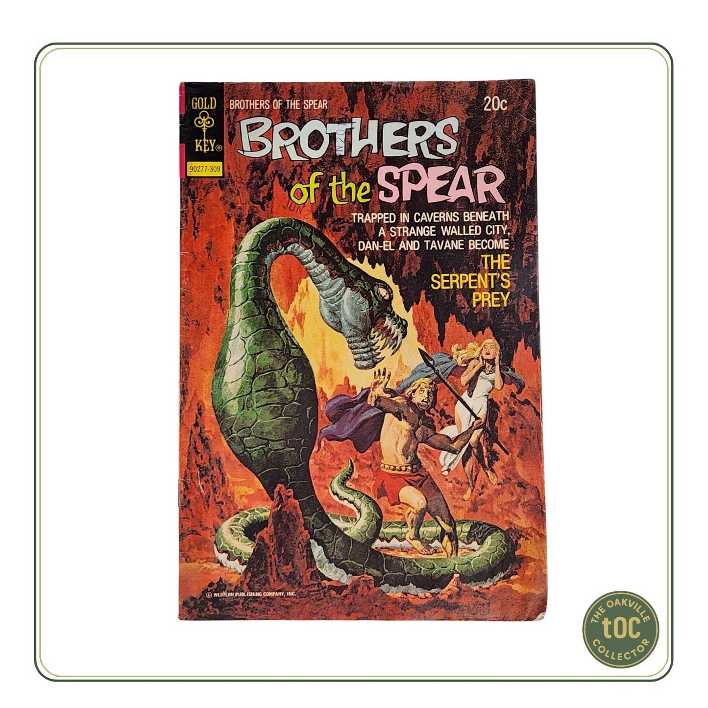 Gold Key #6 - Brothers of the Spear "The Serpent's Prey" (1973) | Classic
