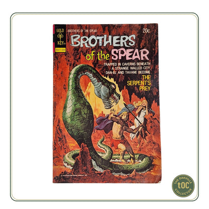 Gold Key #6 - Brothers of the Spear "The Serpent's Prey" (1973) | Classic