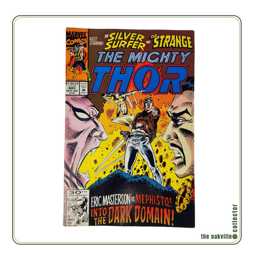 Marvel Comics The Mighty Thor #446 (1992) Silver Surfer vs Doctor Strange Thor