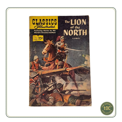 Classics Illustrated #55 - The Lion of the North by G.A. Henty (1960)