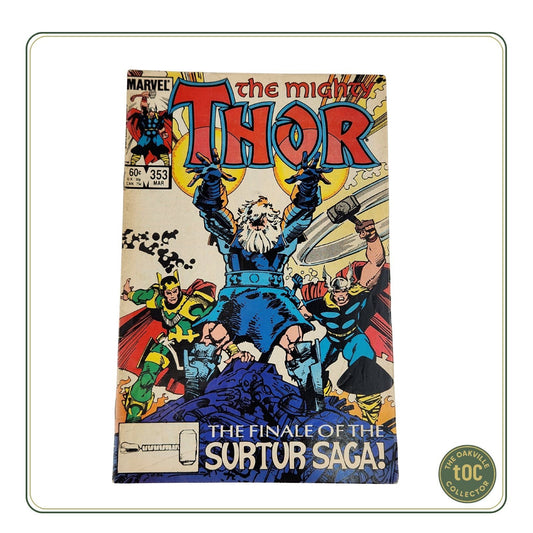 Marvel Comics #353 - The Mighty Thor "The Finale of the Surtur Saga!" (1985)