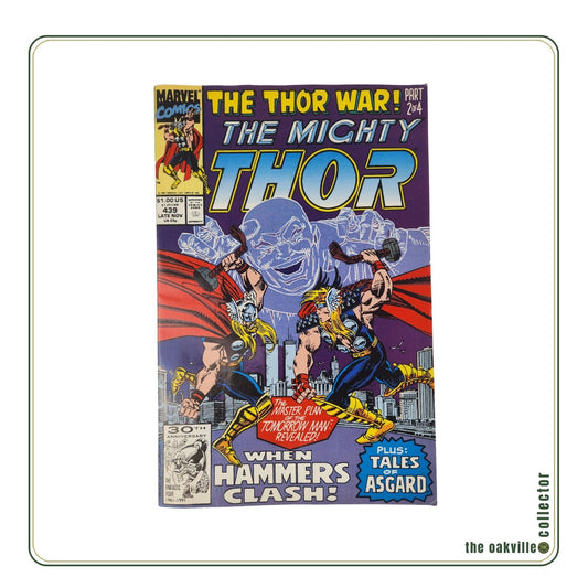 Marvel Comics The Mighty Thor #439 (1991) Thor War Part 2 Tomorrow Man