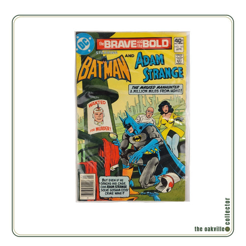 The Brave and the Bold #161 (1980) DC Comics Batman & Adam Strange Bronze Age
