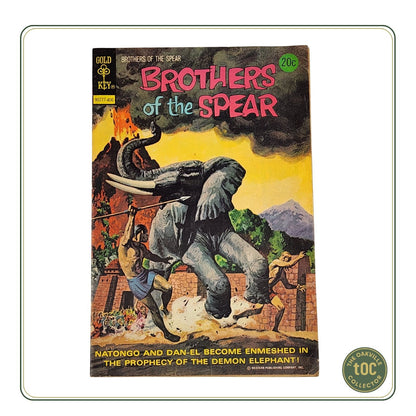 Gold Key #9 - Brothers of the Spear (1974) | Bronze Age |  Jungle Adventure