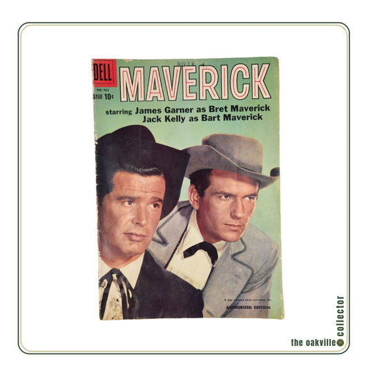 Dell Comics #962 - Maverick F.C James Garner/Jack Kelly Authorized Ed. (1958)