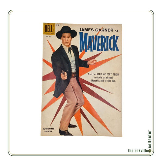 Dell Comics #930 Maverick (1958) James Garner Authorized Edition Silver Age