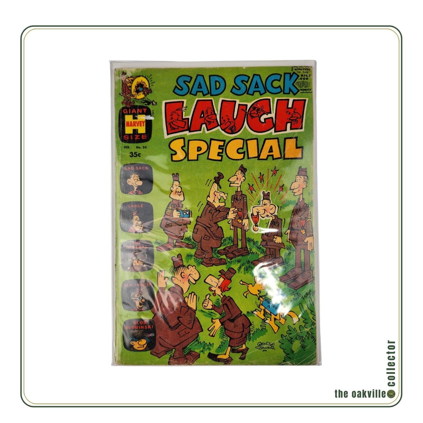 Harvey Comics #34 - Sad Sack Laugh Special Giant Size Edition (1967)