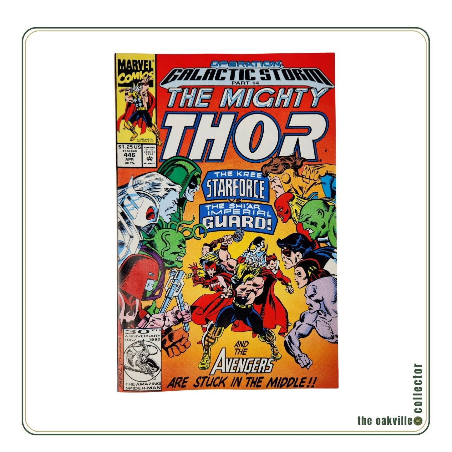 Marvel Comics The Mighty Thor #446 (1992) Operation Galactic Storm Part 14