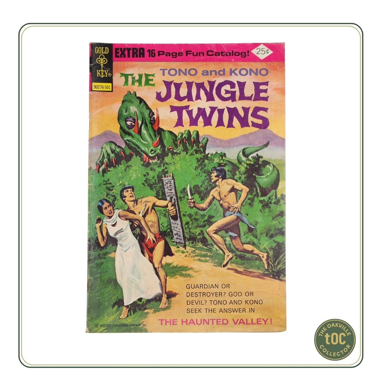 Gold Key #12 - The Jungle Twins Tono and Kono "The Haunted Valley!" (1975)