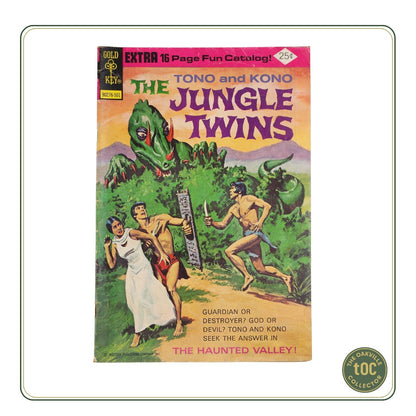 Gold Key #12 - The Jungle Twins Tono and Kono "The Haunted Valley!" (1975)
