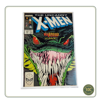 Marvel Comics #232 - The Uncanny X-Men " The Brood is Back!" (1988)