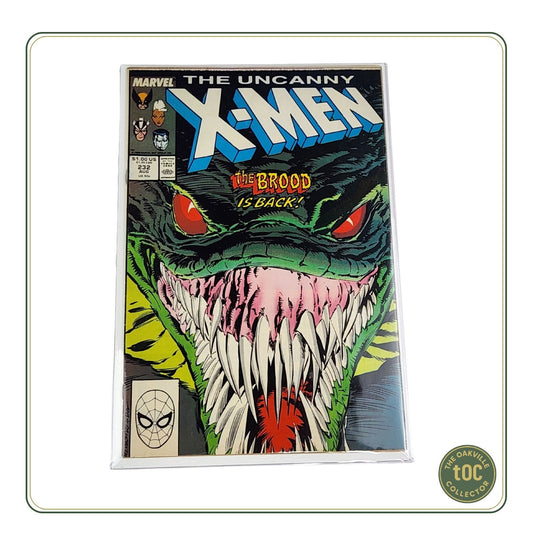 Marvel Comics #232 - The Uncanny X-Men " The Brood is Back!" (1988)