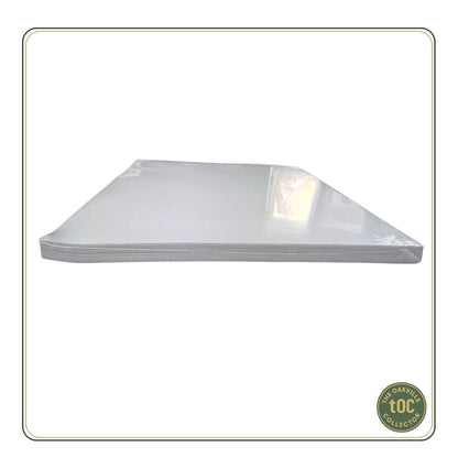 Pack of 50 - St. James Baptism Certificate White with Gold Foil Engraved Design