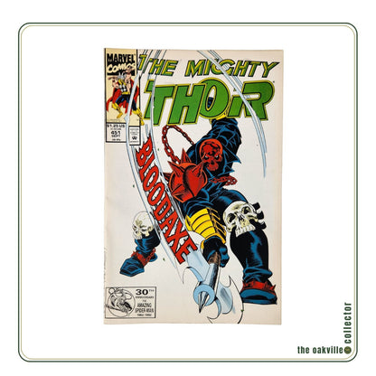 Marvel Comics The Mighty Thor #451 (1992) 1st Bloodaxe Appearance Copper Age