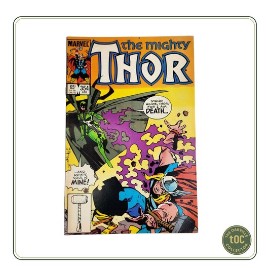Marvel Comics #354 - The Mighty Thor "Pickin' Up the Pieces!" (1985)