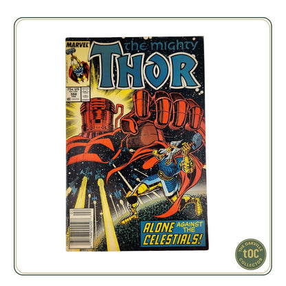 Marvel Comics #388 - The Mighty Thor "Alone Against the Celestials!" (1988)