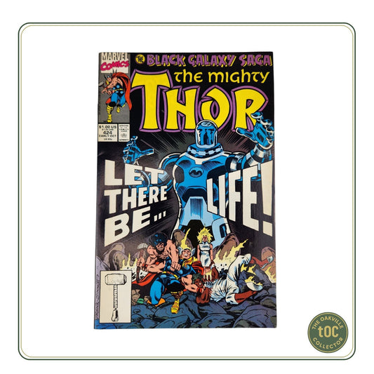 Marvel Comics #424 - The Mighty Thor "Let There Be...Life!" (1990)