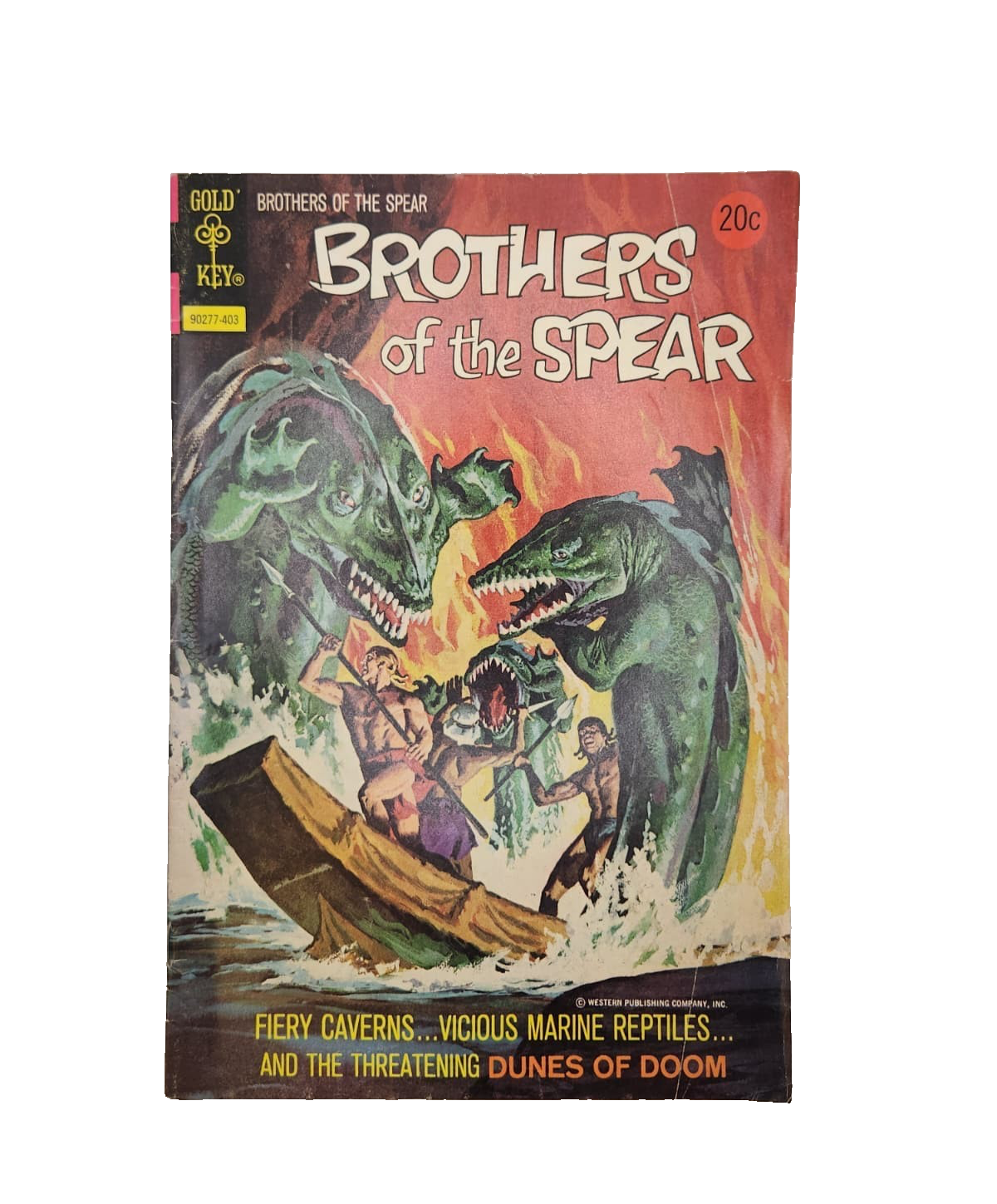 Gold Key ⚜️ Brothers of the Spear Comic Book
