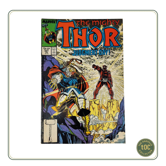 Marvel Comics #387 - The Mighty Thor "Judgement Day!" (1988)