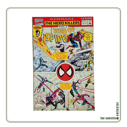 Web of Spider-Man Annual #8(1992) Marvel Comics Spider-Man Venom Hobgoblin Comic