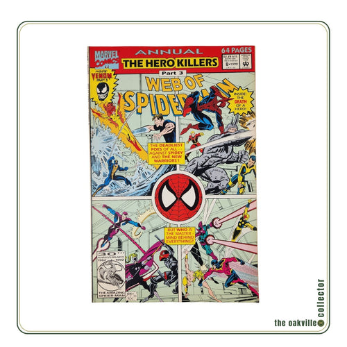 Web of Spider-Man Annual #8(1992) Marvel Comics Spider-Man Venom Hobgoblin Comic