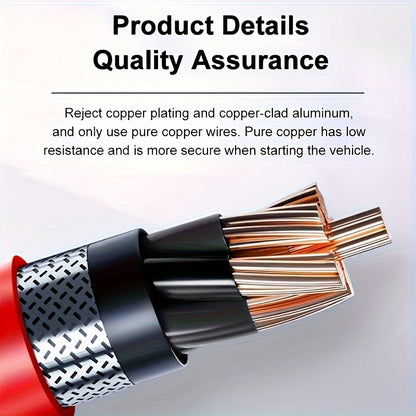 Portable Car Jump Starter Power Bank 12V with LED Light