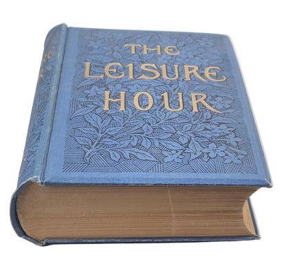 Vintage 1901‑1902 The Leisure Hour Bound Volume Victorian Illustrated Book