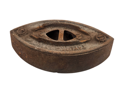Rare Antique Cast Iron Sad Iron #2 | Made in Guelph Canada | Vintage Collectible