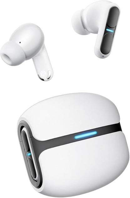 Wireless Bluetooth 5.3 In-Ear Headphones with Noise Cancellation