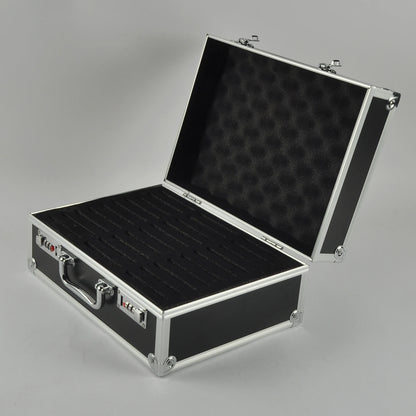 Graded Card Storage Case with Combination Lock and Handle