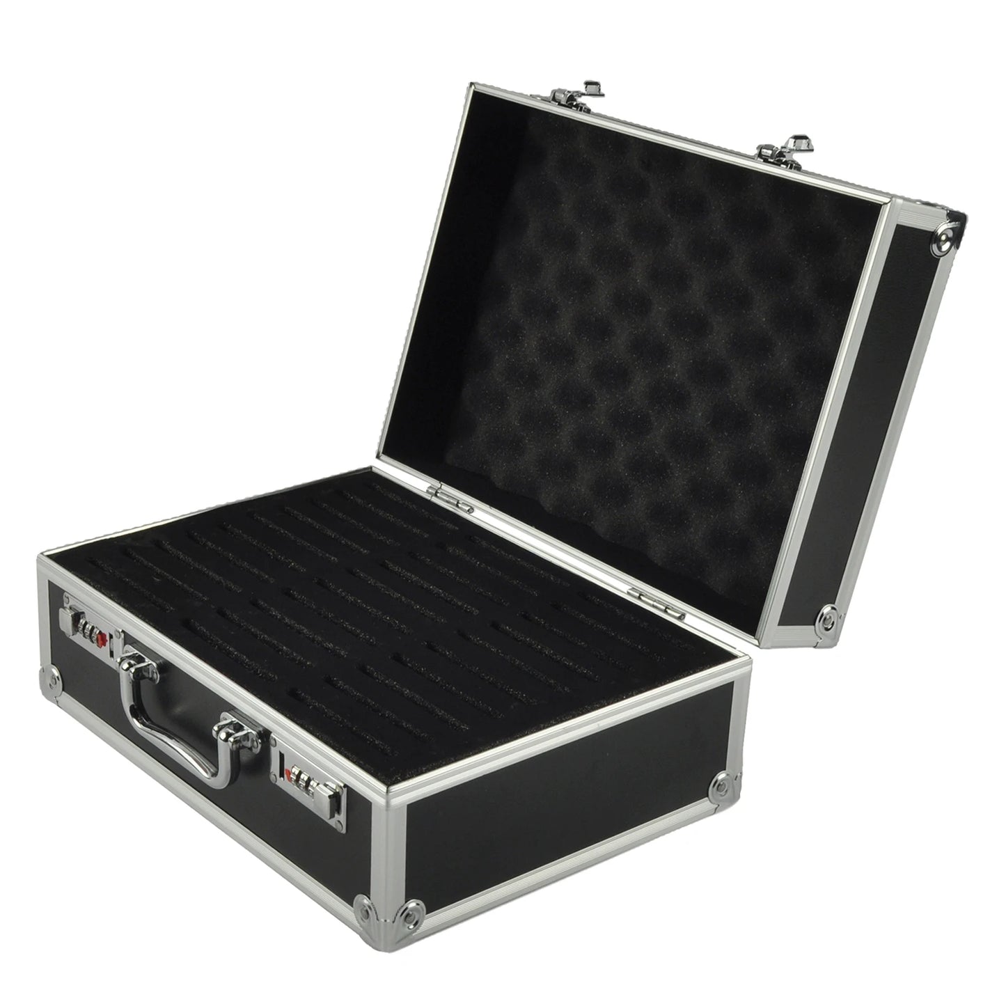 Graded Card Storage Case with Combination Lock and Handle